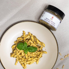 Trofie con Pesto e Tartufo
